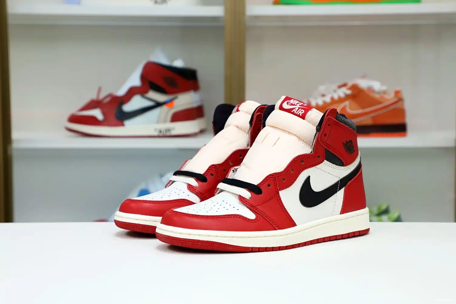 LOST Kimikick “CHICAGO” 1 REIMAGINED AIR FOUND JORDAN 2022 AND 0515